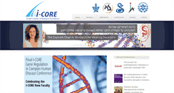 Desktop Screenshot of icore-human-disease.org