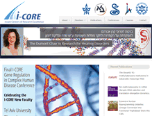 Tablet Screenshot of icore-human-disease.org